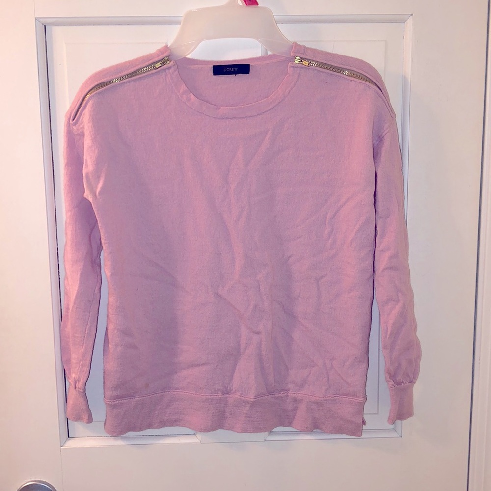 Lavender wool J Crew sweater